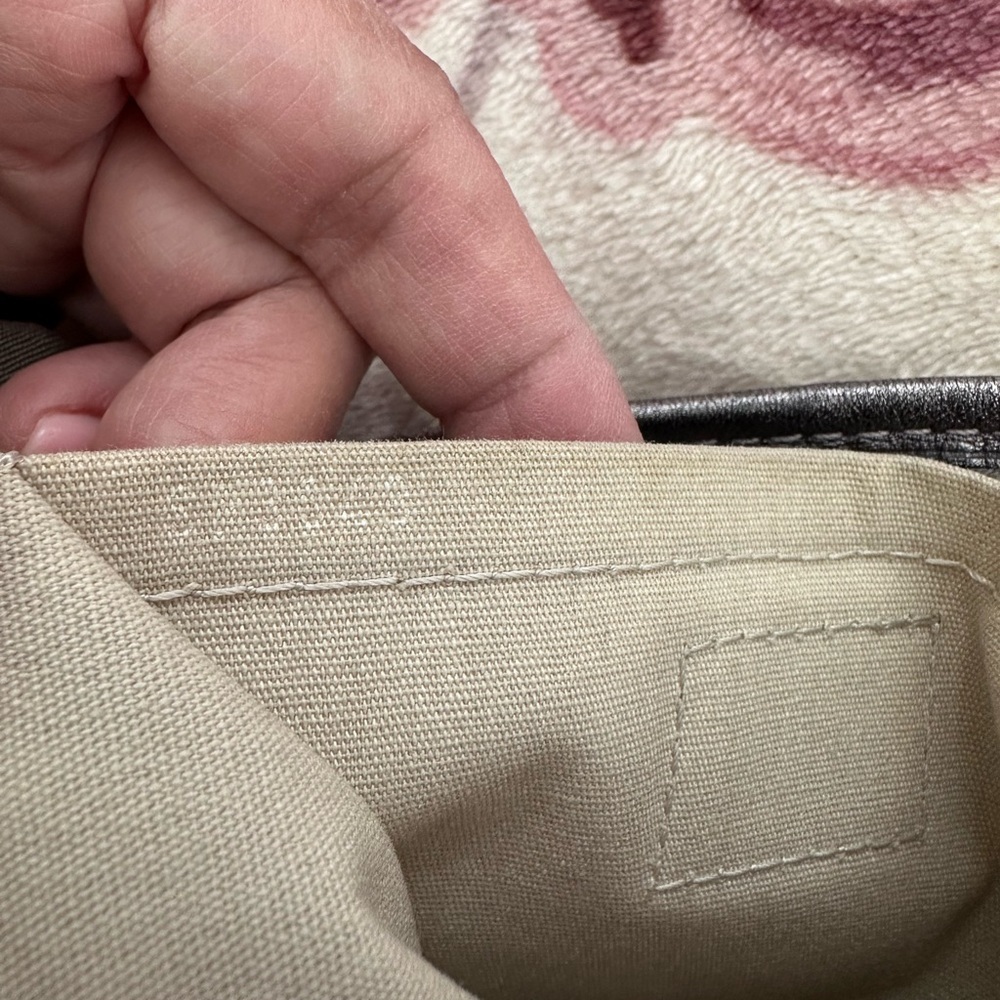 Vintage Louis Vuitton Monogram Manon Shoulder Bag in Grey / Gold PM - Picture 6 of 8